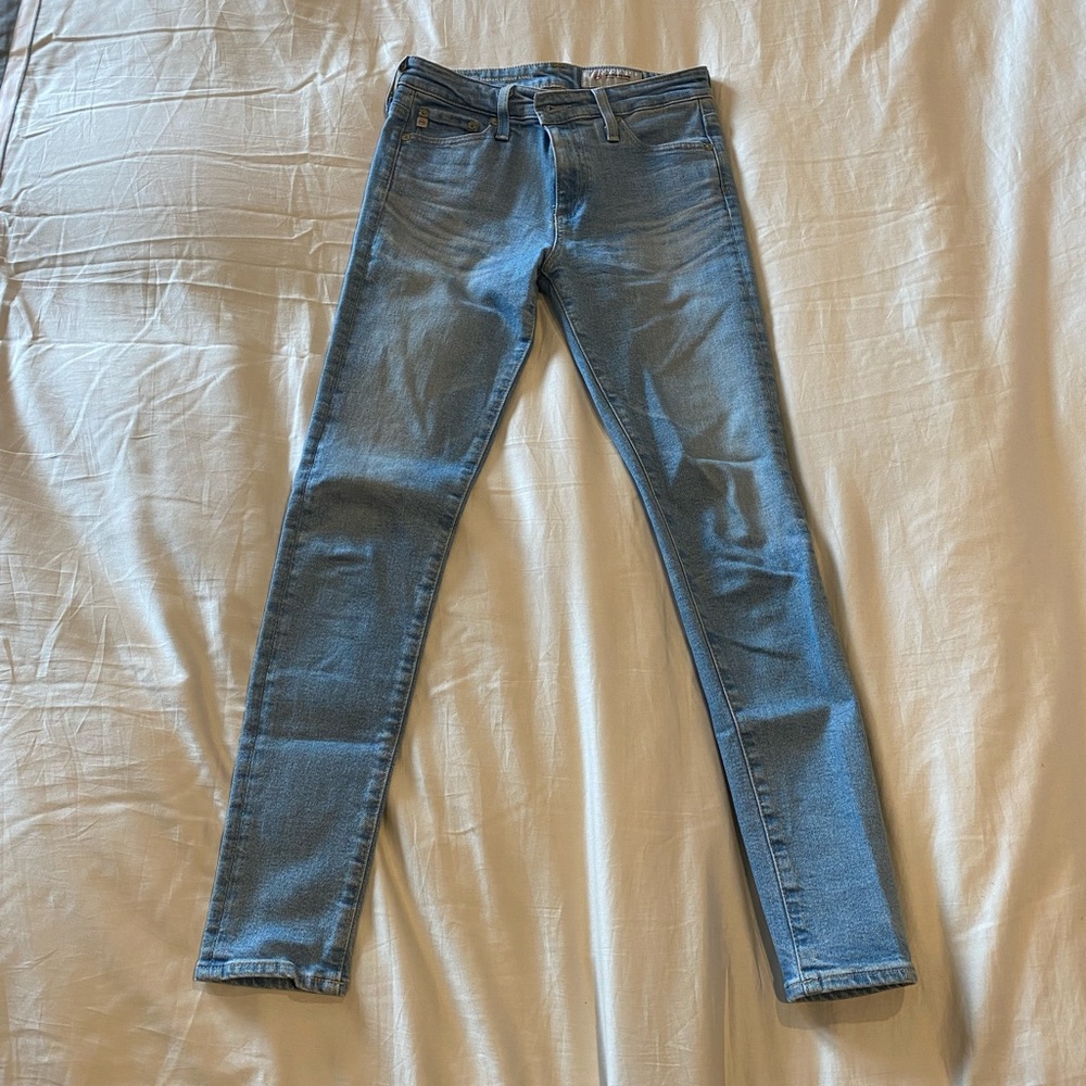 AG Adriano Goldschmidt -Farrah High Rise Skinny Ankle jeans, size 25R